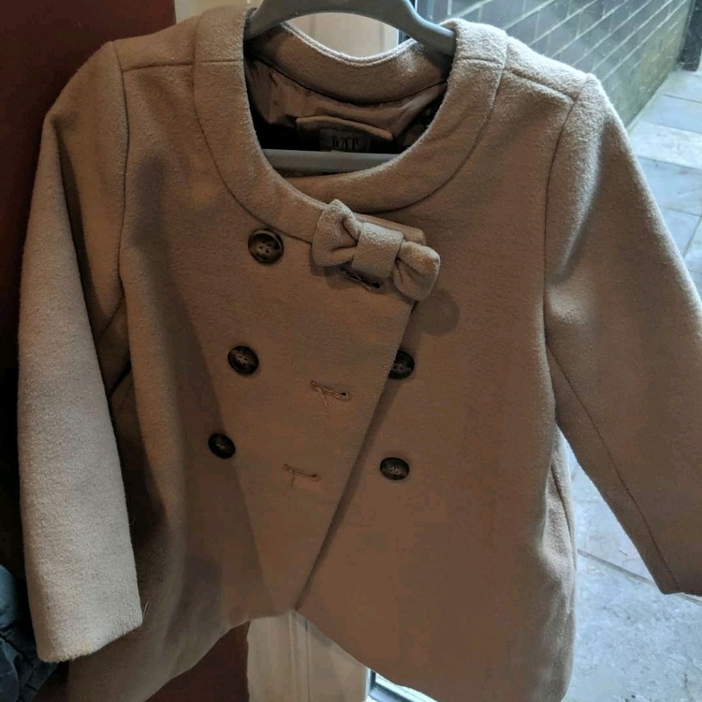 Baby Gap Beige Wool Coat, 18-24months